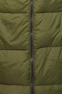 Quilted Gilet - Olive