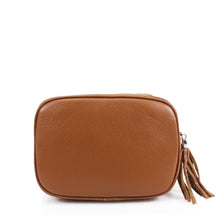 Load image into Gallery viewer, Leather Cross Body Bag - Tan
