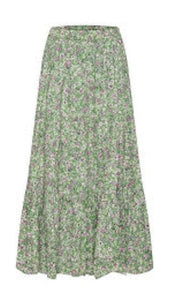 Green Floral Blouse