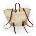 Straw Back Pack - Basket shape