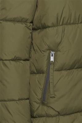 Quilted Coat  - Black