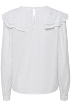 Load image into Gallery viewer, Broderie Anglais collar blouse
