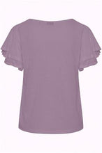 Load image into Gallery viewer, T shirt with floaty sleeves - Lilac
