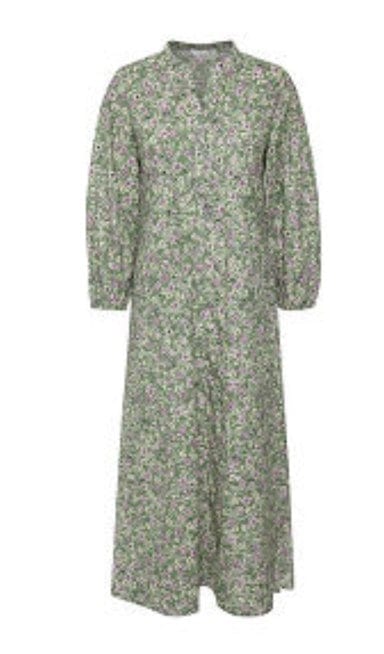 Green Floral Dress