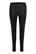 Black Faux Leather Leggings