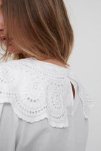 Load image into Gallery viewer, Broderie Anglais collar blouse
