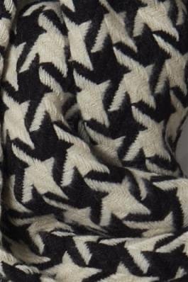 Dog Tooth Check Scarf