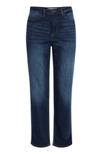Load image into Gallery viewer, Straight Leg Jeans - Dark Blue

