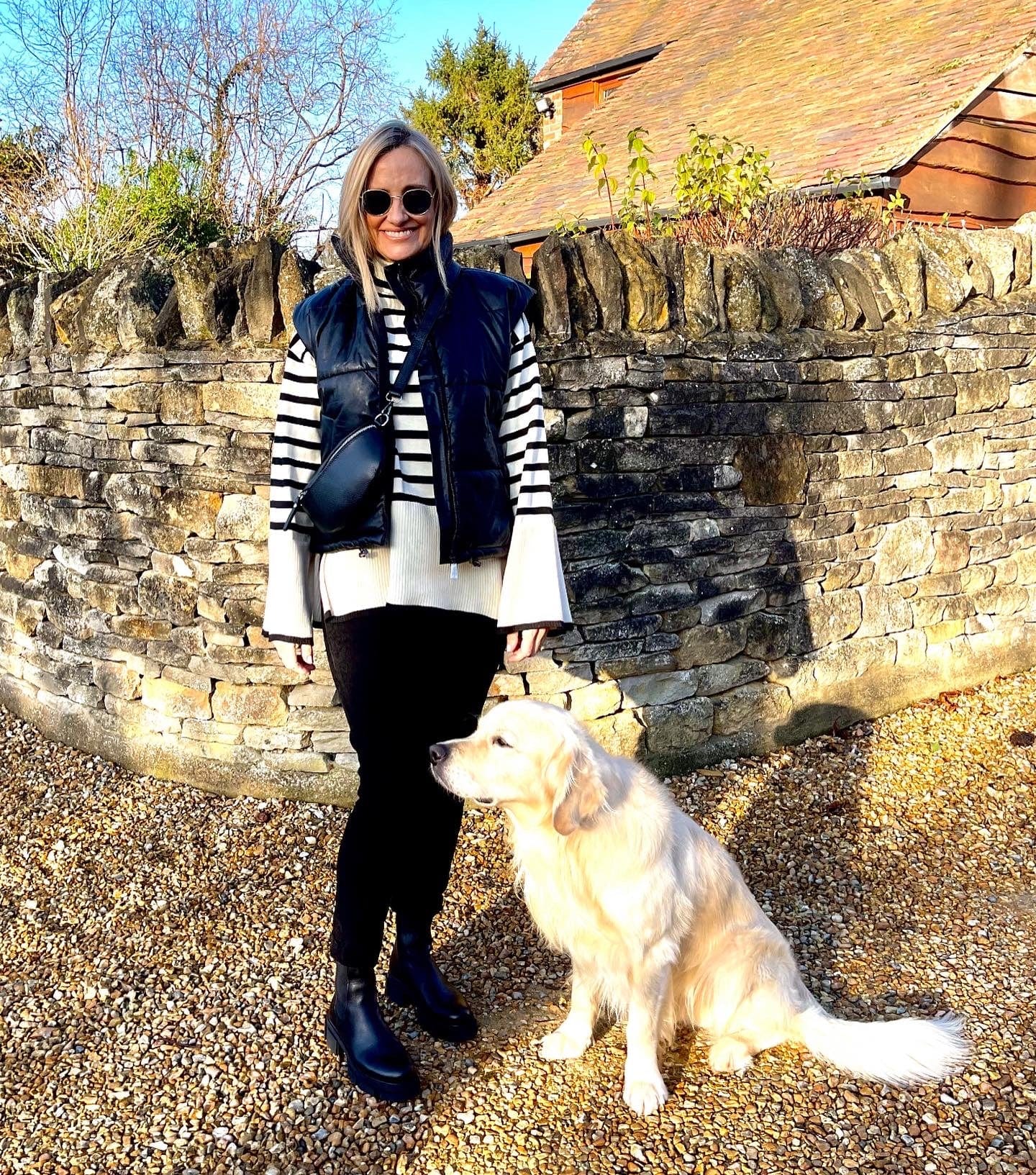 Breton Jumper - Cream/Black