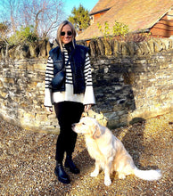 Load image into Gallery viewer, Breton Jumper - Cream/Black
