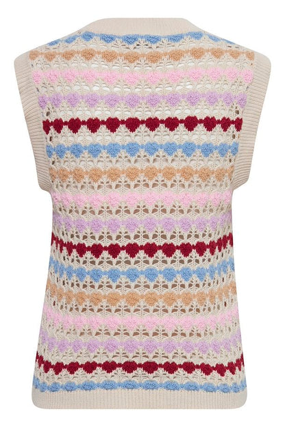 Lilac Mix Knitted Vest