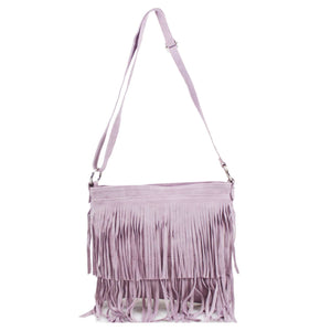 Suede Tassel Bag