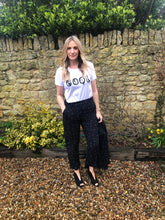 Load image into Gallery viewer, Polka Dot Trouser Suit
