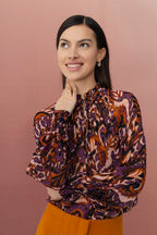 Purple Sunset Blouse