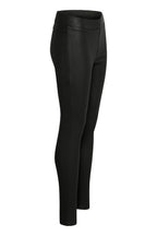 Black Faux Leather Leggings