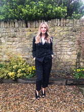 Load image into Gallery viewer, Polka Dot Trouser Suit
