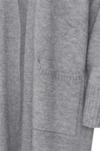 Load image into Gallery viewer, Grey longline cardigan
