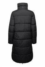 Quilted Coat  - Black