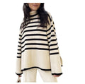 Breton Jumper - Cream/Black