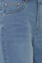 Load image into Gallery viewer, Pale blue  Denim Shorts
