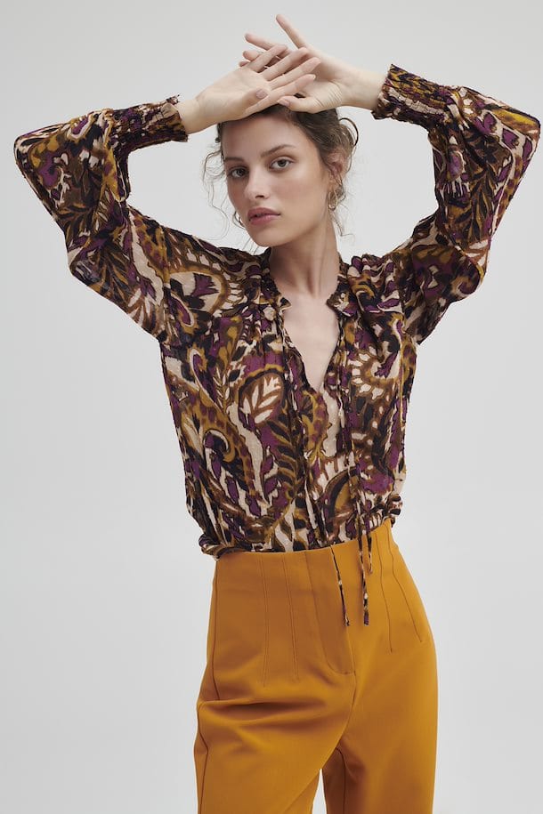 Purple Sunset Blouse