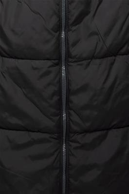 Quilted Coat  - Black