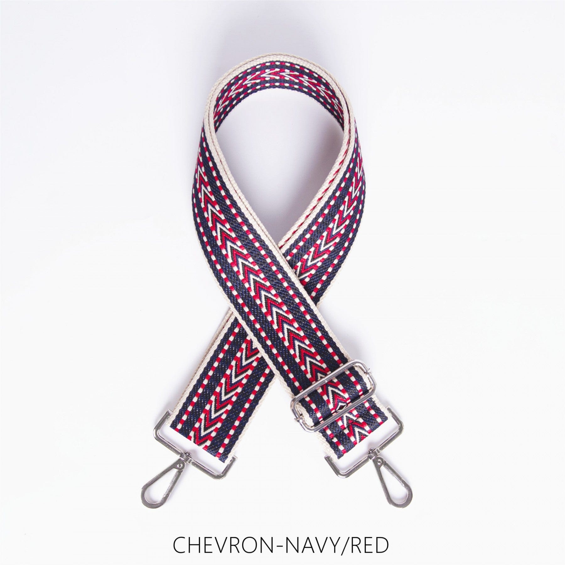 Leather Cross Body Bag - Navy