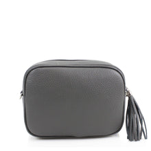 Load image into Gallery viewer, Leather Cross Body Bag - Charcoal
