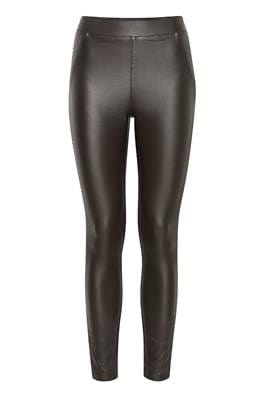 Brown coated Leggings