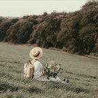 Straw Back Pack - Basket shape