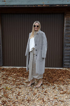 Sequin Pleated Midi Skirt