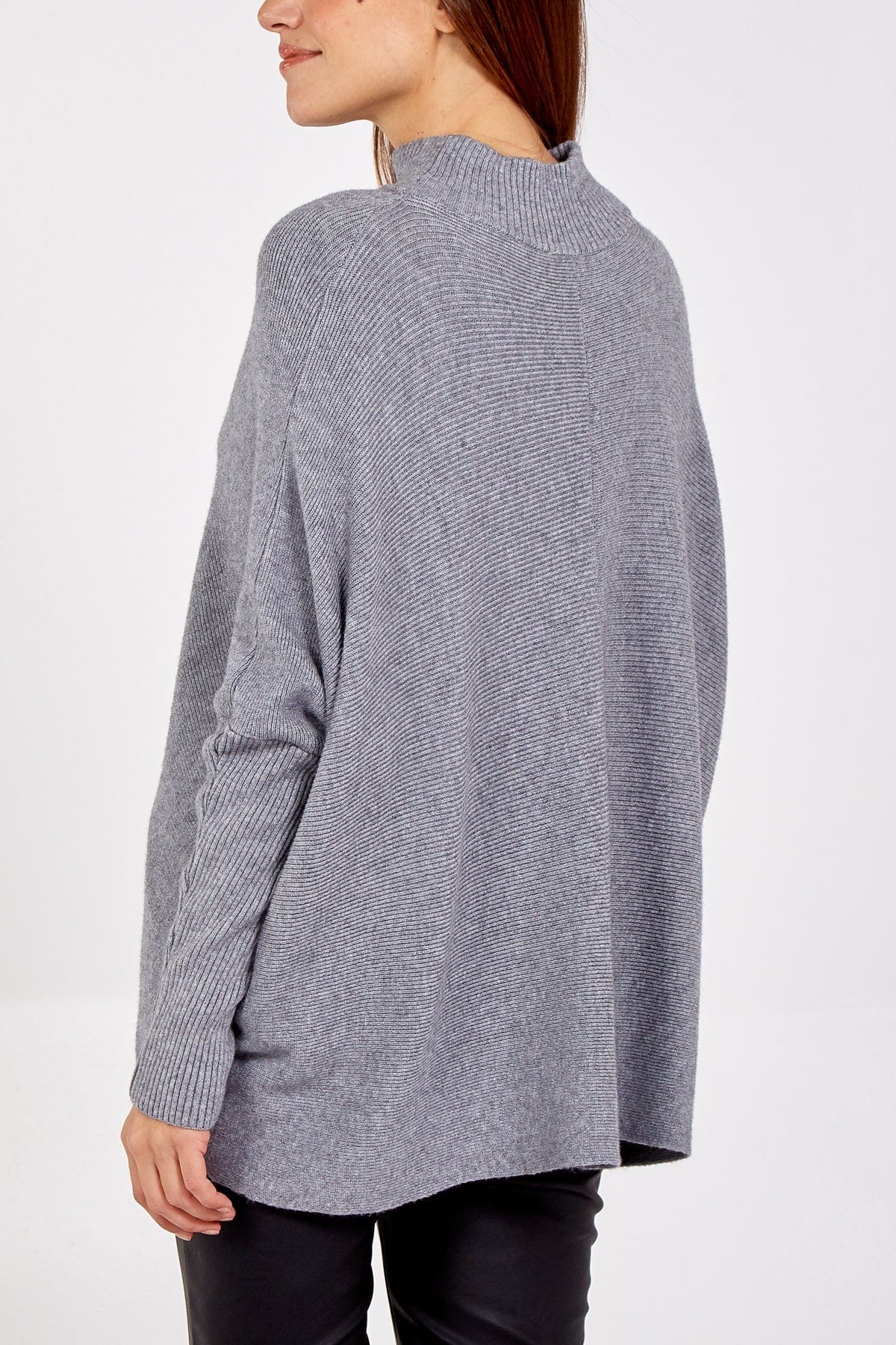 Cut out hem jumper