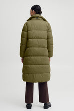 Load image into Gallery viewer, Quilted Coat  - Olive Green
