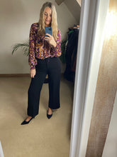 Load image into Gallery viewer, Wide Leg cuffed Trousers
