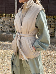 Belted Gilet