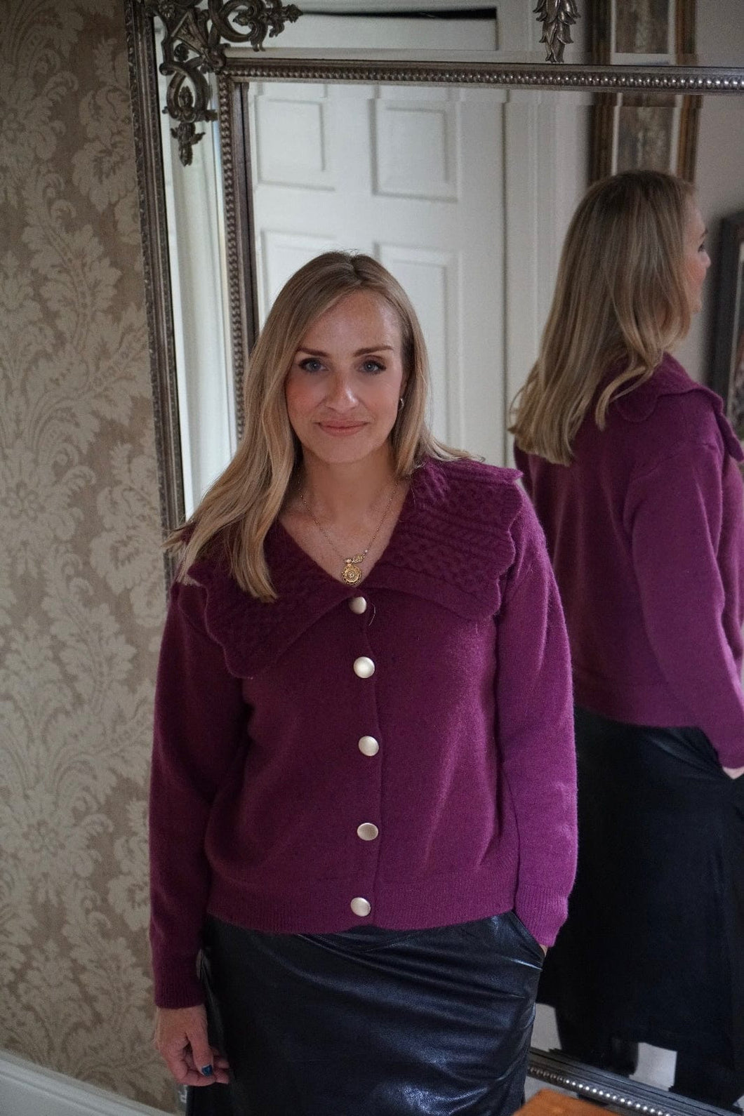 Collared Cardigan