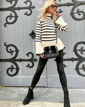 Load image into Gallery viewer, Breton Jumper - Cream/Black
