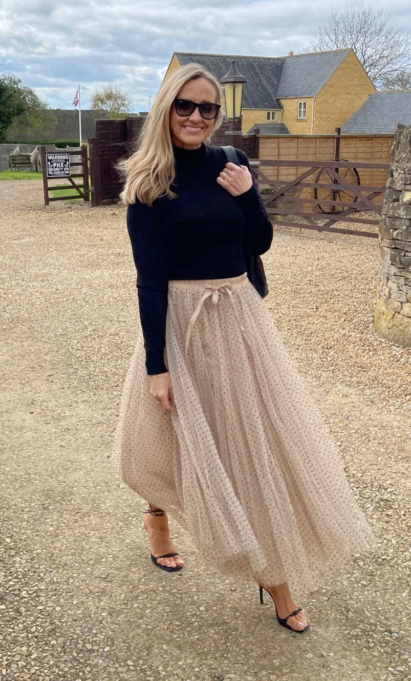 Black Polo Neck Jumper