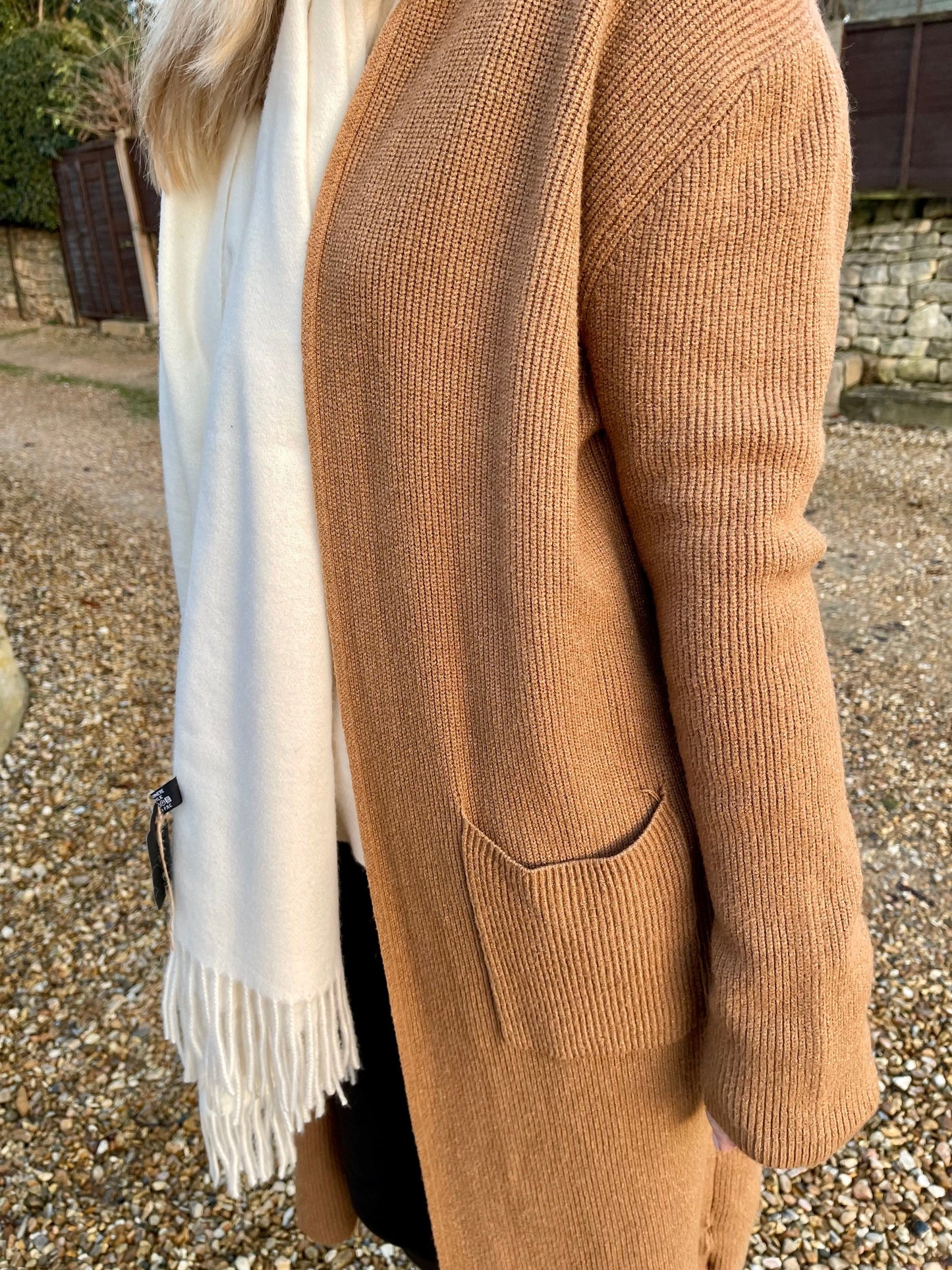 Classic Camel Cardigan