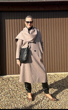 Load image into Gallery viewer, Scarf, Shawl Collar Coat
