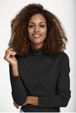 Load image into Gallery viewer, Black Polo Neck Jumper
