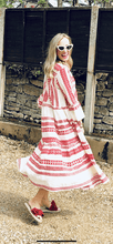 Load image into Gallery viewer, Aztec maxi dress - Red
