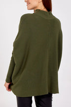 Cut out hem jumper