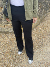 Load image into Gallery viewer, Black Trousers with gold buttons
