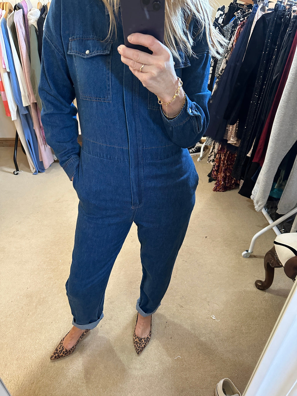 Denim Jumpsuit