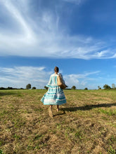 Load image into Gallery viewer, Aztec maxi dress - Turquoise
