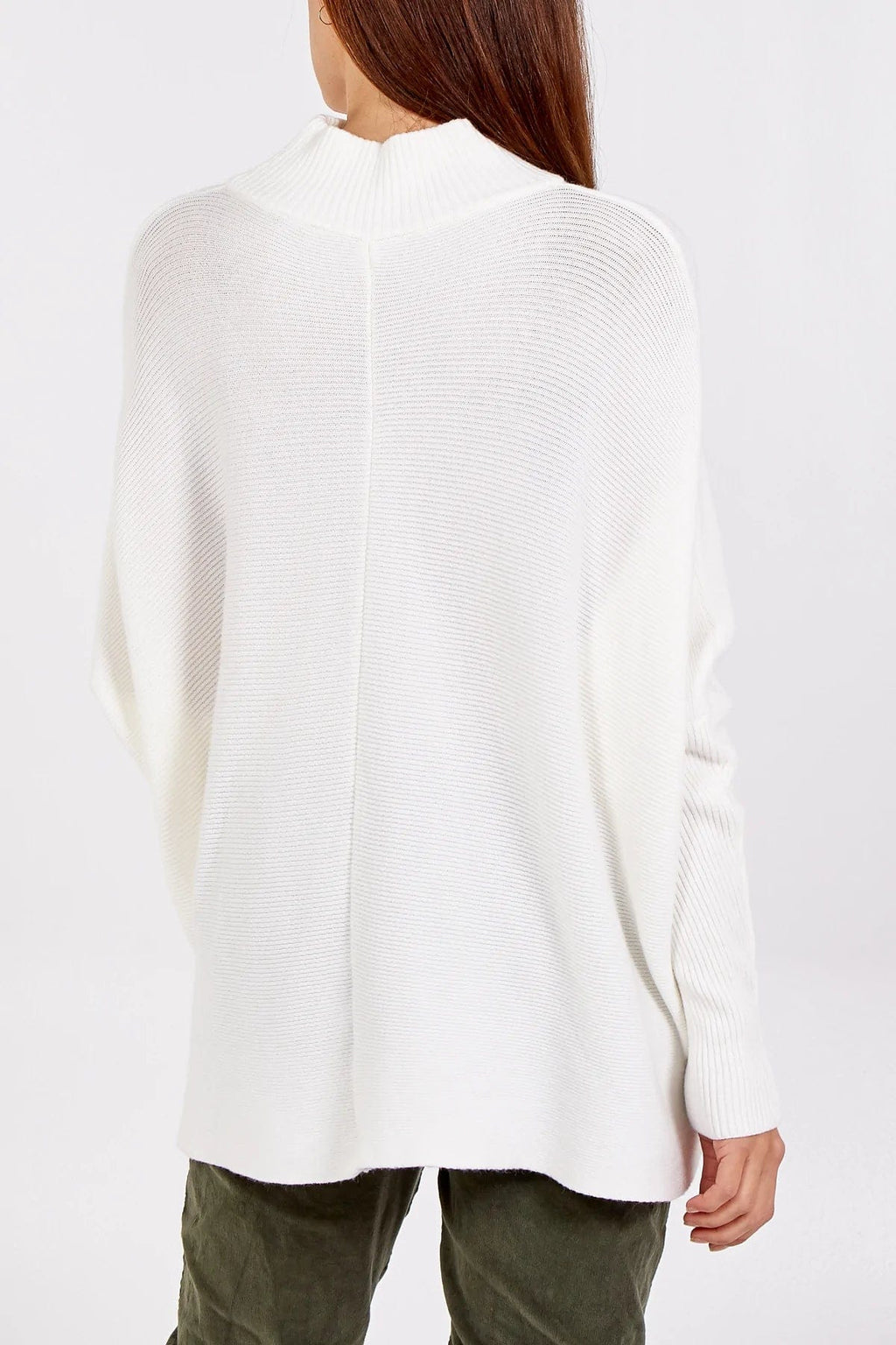 Cut out hem jumper