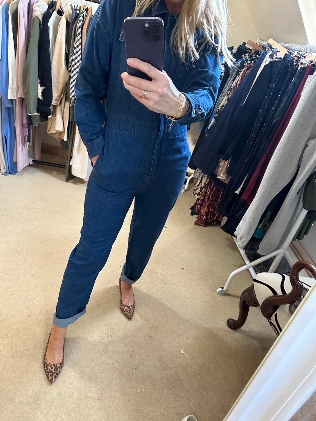 Denim Jumpsuit