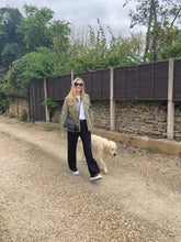 Load image into Gallery viewer, Black Trousers with gold buttons
