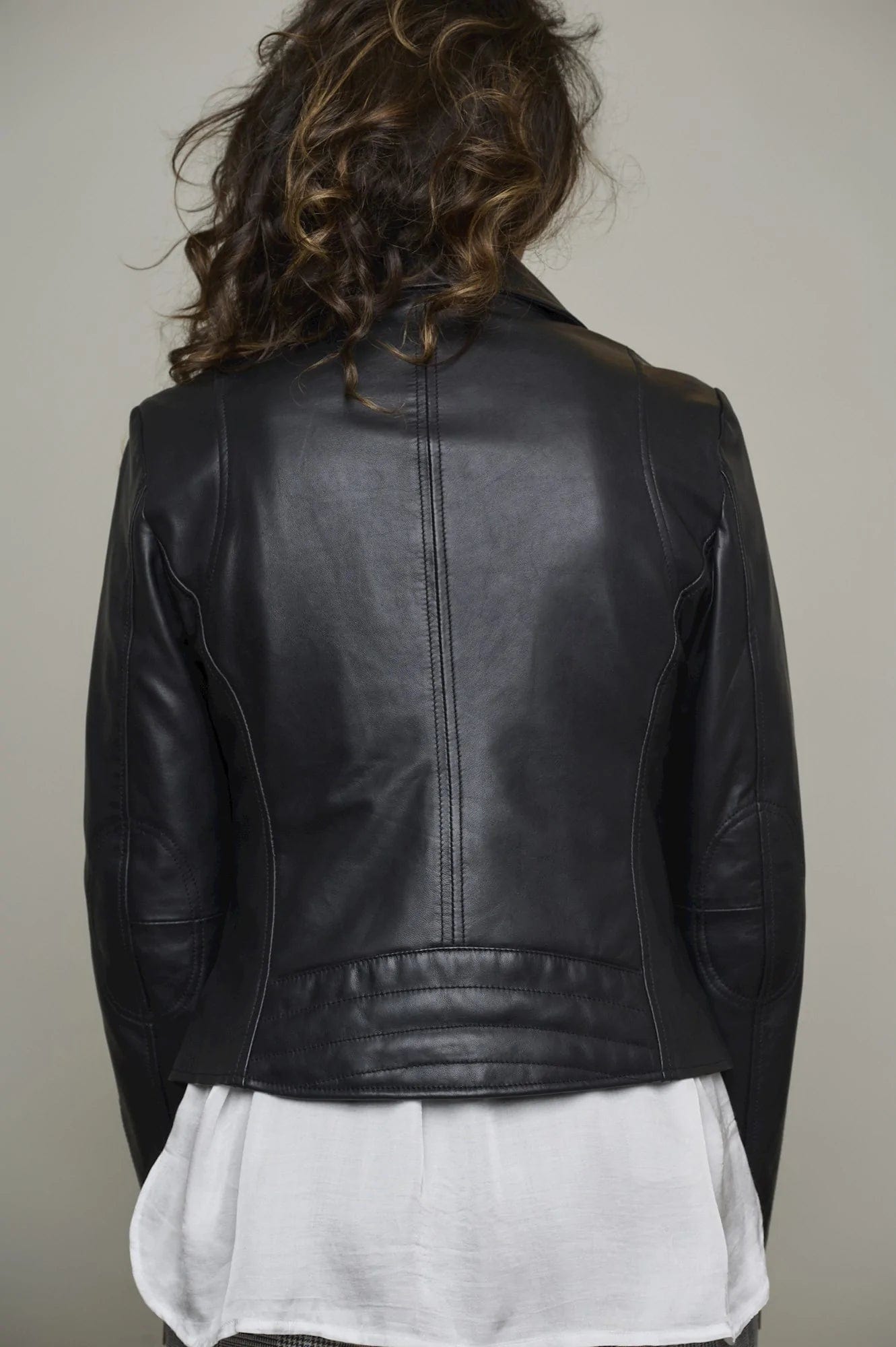 Soft Leather Biker Jacket = This jacket is to order and delivery is within 7-10 days